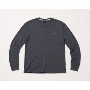 Polo Ralph‎ Lauren Men's Dark Gray Long Sleeve thermal Crew Neck Shirt XL